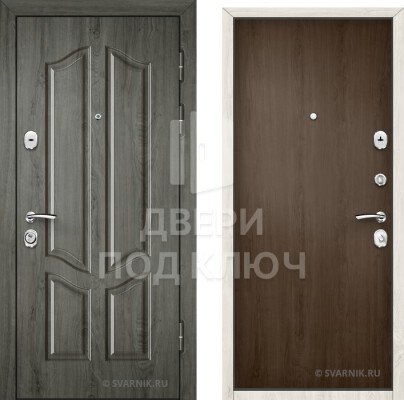 Входная утепленная дверь для дачи ДПК-10102
